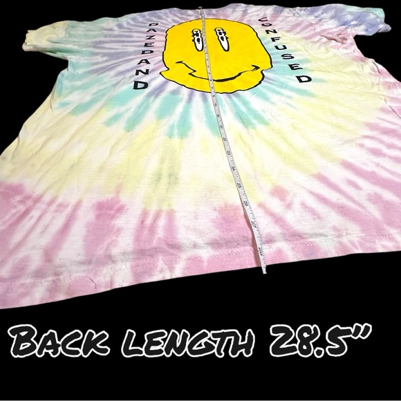 NWT JOURNEYS Dazed and Confused Pastel Swirl Tie Dye T-Shirt. Size Large ✌️☮️ - Picture 6 of 8